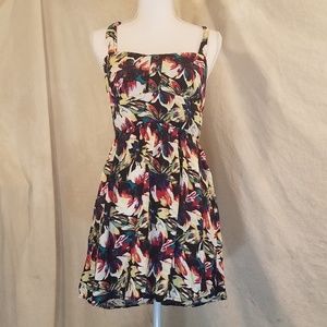 Charlotte Russe Rayon Mini Halter Sundress